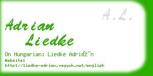 adrian liedke business card